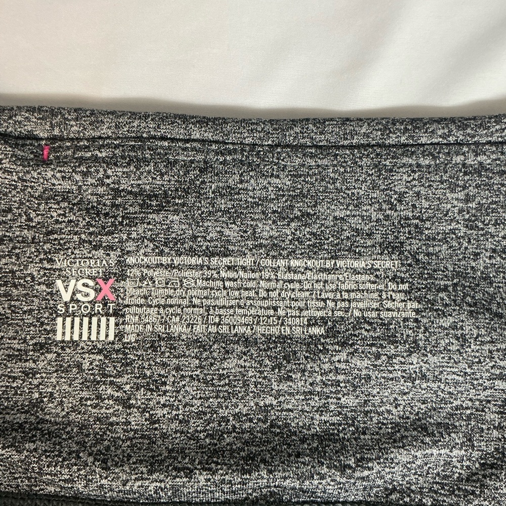 Victoria's Secret VSX SPORT KNOCKOUT Heather Gray Leggings - Picture 3 of 12